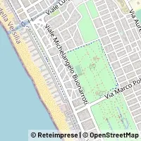 Karte Viareggio