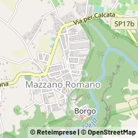 Map Mazzano Romano