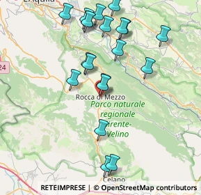 Mappa Rocca Di Mezzo, 67048 Rocca di Mezzo AQ, Italia (8.7185)