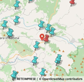 Mappa Via Farense, 02030 Poggio Nativo RI, Italia (6.062)