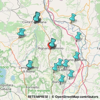 Mappa Via Zandonai, 00068 Rignano Flaminio RM, Italia (9.2725)
