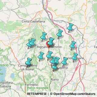 Mappa Via Zandonai, 00068 Rignano Flaminio RM, Italia (6.92833)
