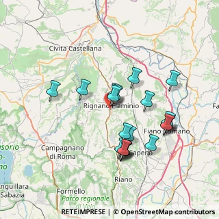 Mappa Via Zandonai, 00068 Rignano Flaminio RM, Italia (7.202)