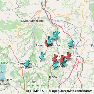 Mappa Via Zandonai, 00068 Rignano Flaminio RM, Italia (6.27571)