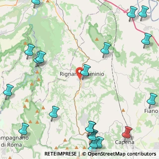 Mappa Via Zandonai, 00068 Rignano Flaminio RM, Italia (7.2155)