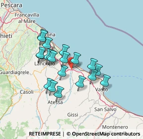 Mappa E55, 66020 Torino di Sangro CH, Italia (11.9875)