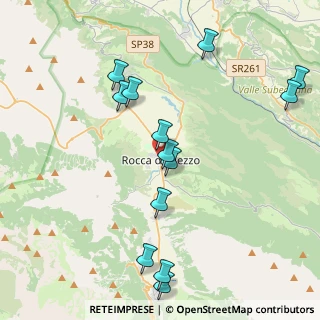 Mappa Via IV Novembre, 67048 Rocca di Mezzo AQ, Italia (4.72462)