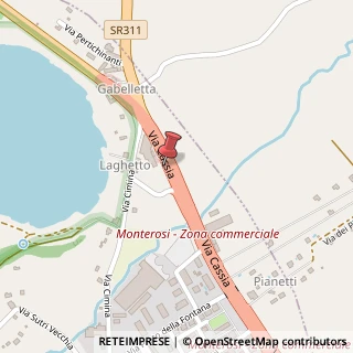 Mappa Via Cassia, Km 41.300, 01036 Nepi, Viterbo (Lazio)