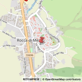 Mappa Viale Tenente Italo D'Eramo, 40, 67048 Rocca di Mezzo, L'Aquila (Abruzzo)