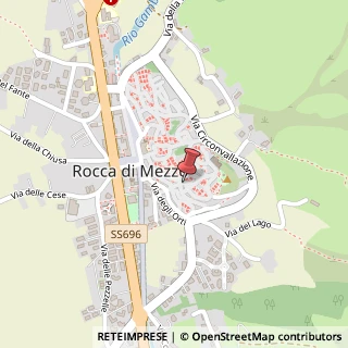Mappa via pietro giusti, snc, 67048 Rocca di Mezzo AQ, Italia, 67048 Rocca di Mezzo, L'Aquila (Abruzzo)