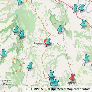 Mappa Via Leonardo da Vinci, 00068 Rignano Flaminio RM, Italia (7.2335)