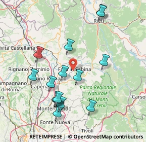 Mappa Via S. Maria dei Santi, 02032 Fara in Sabina RI, Italia (17.01467)