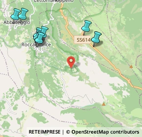 Mappa Unnamed Road, 65020 Roccamorice PE, Italia (3.1595)