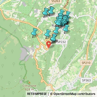 Mappa Via Vicenne, 66010 Rapino CH, Italia (1.1)