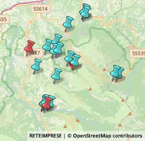 Mappa Contrada Macchiametola, 66010 Pretoro CH, Italia (4.215)