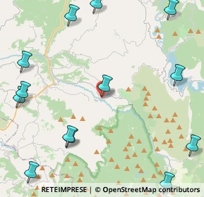 Mappa Via Giuseppe Garibaldi, 02037 Poggio Moiano RI, Italia (6.66571)
