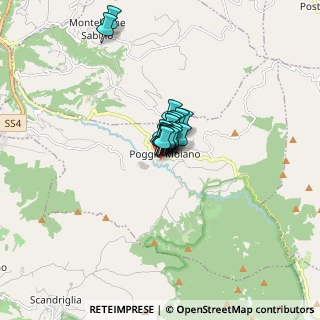 Mappa Via Giuseppe Garibaldi, 02037 Poggio Moiano RI, Italia (0.6825)