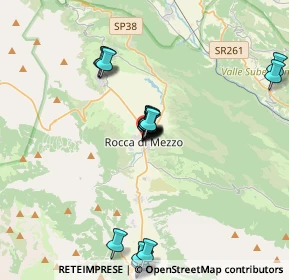 Mappa Largo Barberini, 67048 Rocca di Mezzo AQ, Italia (3.7365)