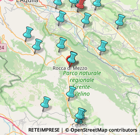 Mappa Largo Barberini, 67048 Rocca di Mezzo AQ, Italia (10.52)