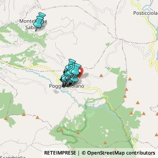 Mappa Via Enrico Mattei, 02037 Poggio Moiano RI, Italia (1.0765)