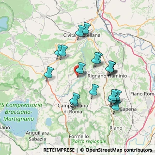 Mappa Via Angelo Pancrazi, 00060 Mazzano Romano RM, Italia (7.478)