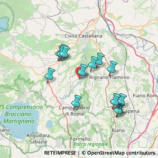 Mappa Via Angelo Pancrazi, 00060 Mazzano Romano RM, Italia (7.37333)