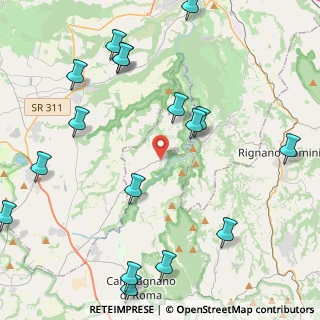 Mappa Via Angelo Pancrazi, 00060 Mazzano Romano RM, Italia (6.367)