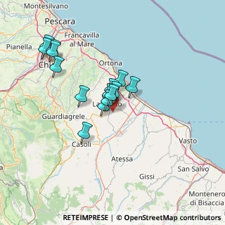 Mappa Contrada Cuna Re di Coppe, 66034 Lanciano CH, Italia (12.57067)