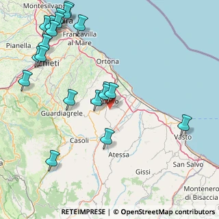 Mappa Contrada Cuna Re di Coppe, 66034 Lanciano CH, Italia (22.784)