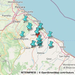 Mappa Contrada Cuna Re di Coppe, 66034 Lanciano CH, Italia (10.20765)