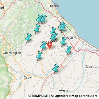 Mappa Contrada Follani, 66034 Lanciano CH, Italia (6.46143)