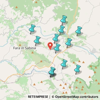Mappa Via Capolli, 02030 Poggio Nativo RI, Italia (4.00077)