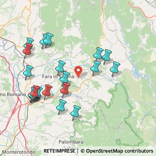 Mappa Via Capolli, 02030 Poggio Nativo RI, Italia (9.368)