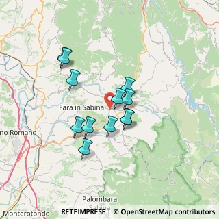 Mappa Via Capolli, 02030 Poggio Nativo RI, Italia (5.9075)