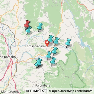 Mappa Via Capolli, 02030 Poggio Nativo RI, Italia (7.37929)