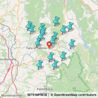 Mappa Via Capolli, 02030 Poggio Nativo RI, Italia (6.62375)