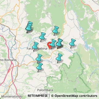 Mappa Via Capolli, 02030 Poggio Nativo RI, Italia (6.09643)