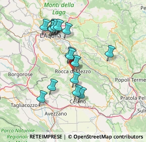 Mappa Via Vittime IX Maggio, 67048 Rocca di Mezzo AQ, Italia (14.27529)