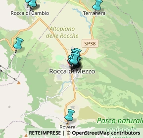 Mappa Via Vittime IX Maggio, 67048 Rocca di Mezzo AQ, Italia (1.4075)