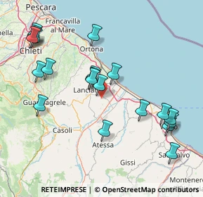 Mappa 66030 Mozzagrogna CH, Italia (18.22)