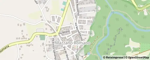 Mappa Mazzano Romano