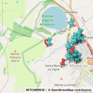Mappa Via Sutri Vecchia, 01030 Monterosi VT, Italia (0.67143)