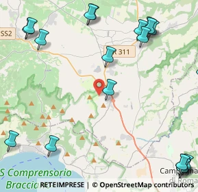 Mappa Via Sutri Vecchia, 01030 Monterosi VT, Italia (6.823)