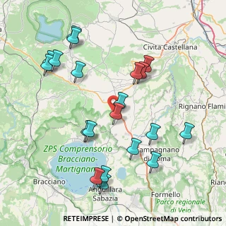 Mappa Via Sutri Vecchia, 01030 Monterosi VT, Italia (9.108)