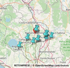 Mappa 00068 Rignano Flaminio RM, Italia (9.78636)