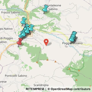 Mappa Unnamed Road, 02037 Poggio Moiano RI, Italia (2.5065)