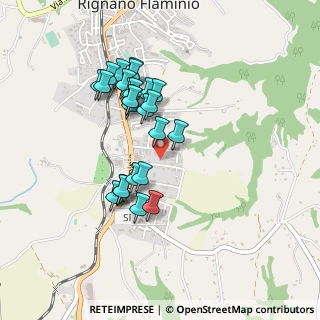 Mappa Via Benvenuto Cellini, 00068 Rignano Flaminio RM, Italia (0.41538)