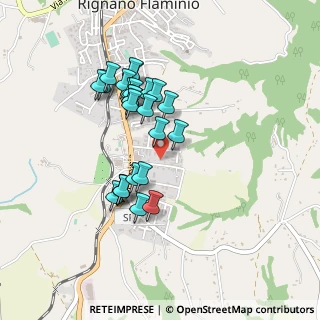Mappa Via Benvenuto Cellini, 00068 Rignano Flaminio RM, Italia (0.408)