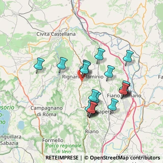 Mappa Via Flaminia, 00068 Rignano Flaminio RM, Italia (7.061)