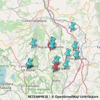 Mappa Via Flaminia, 00068 Rignano Flaminio RM, Italia (7.06875)